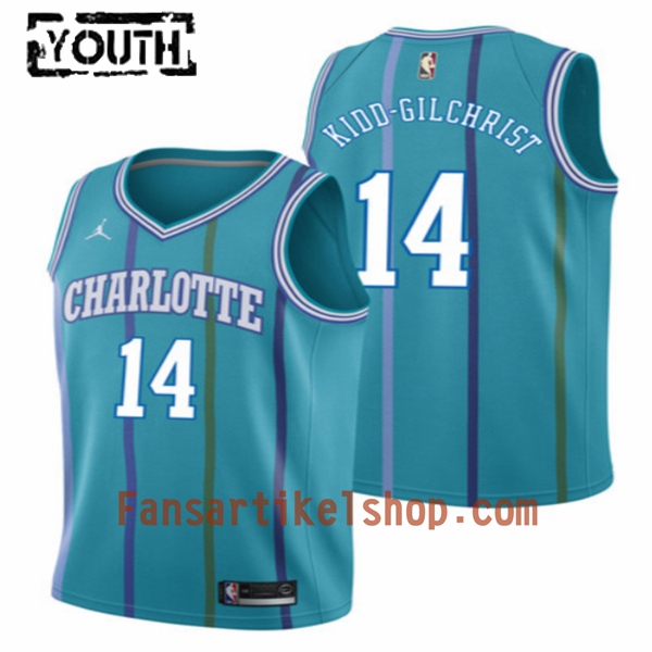 NBA Charlotte Hornet Trikots Michael Kidd-Gilchrist 14 Jordan Classic Edition Swingman - Kinder